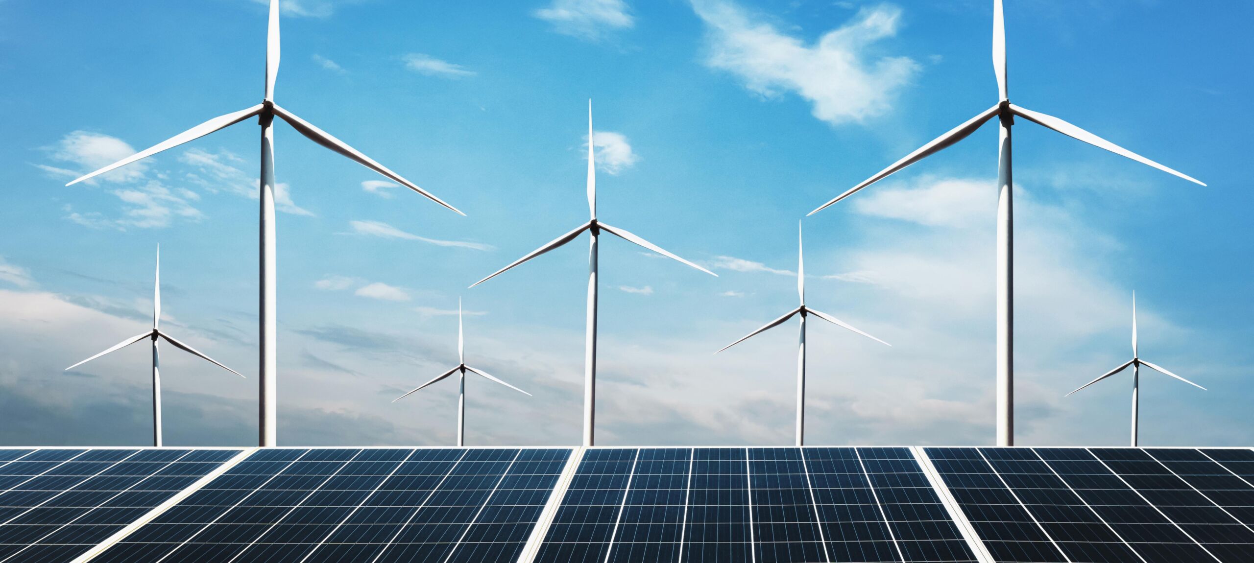 wind turbines and solar panels wind turbines and solar panels